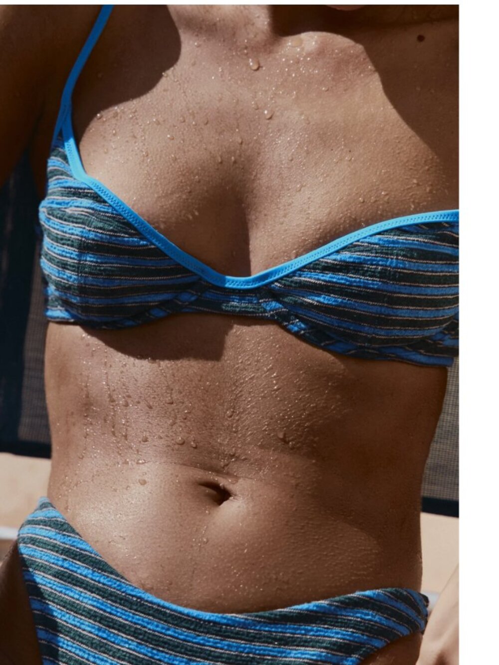 BeachWeek Underwire Bikini Top Lagoon - Medium
